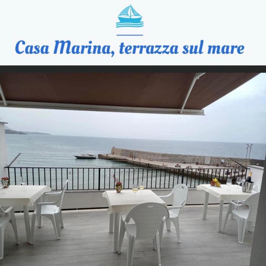 Bed and Breakfast Casa Marina, La Terrazza Sul Mare à Cefalù Extérieur photo